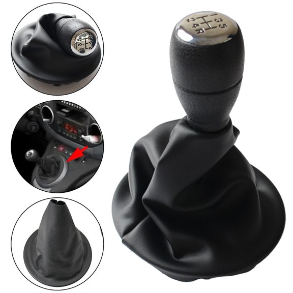 Mduoduo 5-speed for Berlingo for Partner 1996-2008 Shift Knob Cover Shift Guard Car Accessories