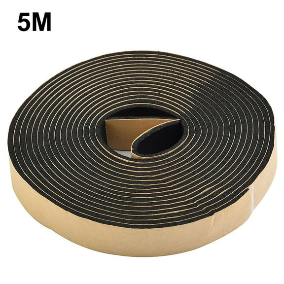 Mduoduo 5M Car Side Door Glass Seal Weatherstrip Rain Visor Car Side Door Window Glass Seal Strip Weatherproof Rain Shield Foam Car Accessories