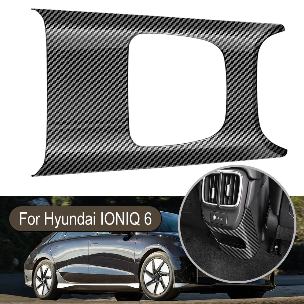 Mduoduo A/C Air Outlet Cover Decor For Hyundai IONIQ 6 2023 Carbon ...