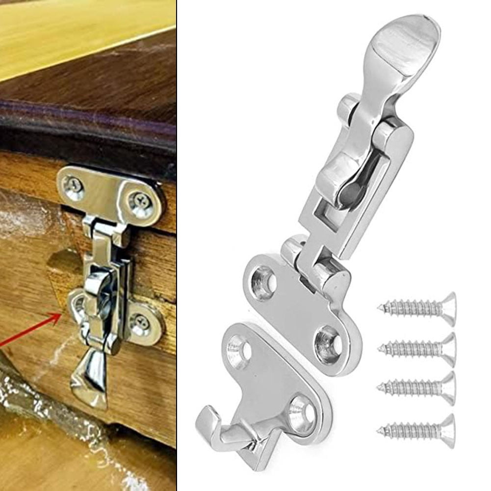 Mduoduo Anti-Rattle Marine Latch: 316 Stainless Steel Door Buckle for ...
