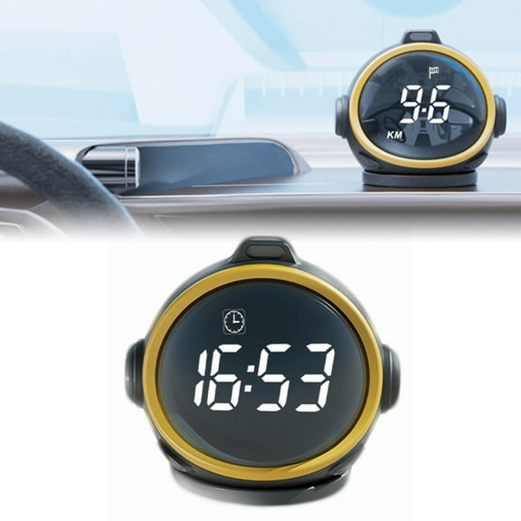Mduoduo Car Clock Hud Head-up Display GPS Speedometer Altimeter For Compass USB Car Accessories