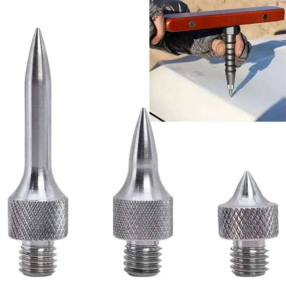 Mduoduo Car Dent Puller Hammer Stainless Steel Replaceable Head for PDR Repair Tool Car Accessories