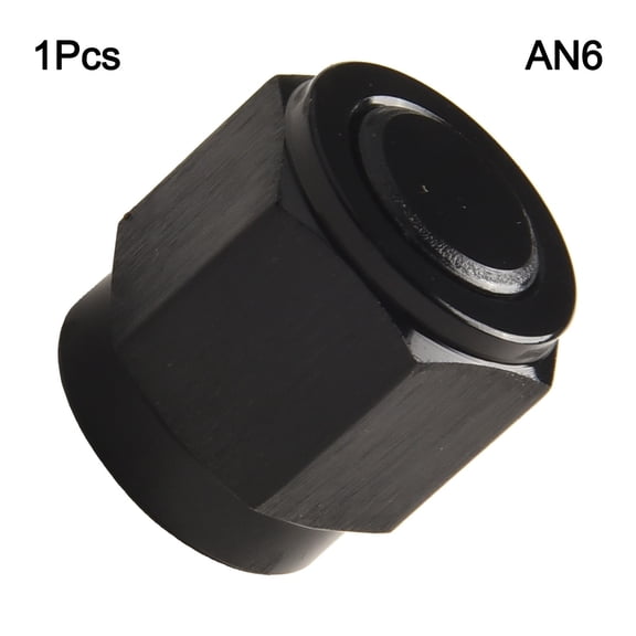 Mduoduo Car Flare Cap Tube Fitting AN4 AN6 AN8 AN10 AN12 Female Flare Cap Block Off Fitting Aluminum Adapter Car Accessories