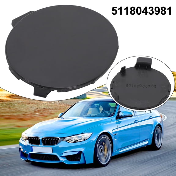 Mduoduo Car Front Bumper Tow Hook Eye Cover Grille Cap For BMW- E92/E93 M3 4.0L 2009-2013 51118043981# Car Front Bumper Trim Cover Car Accessories
