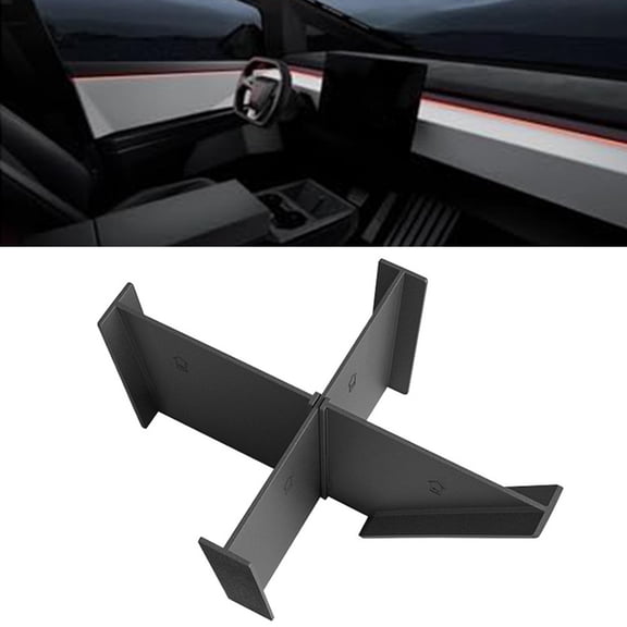 Mduoduo Center Console Organizer ABS Armrest Box fit for Tesla for Cybertruck 2024 NEW Car Accessories