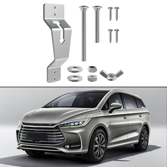 Mduoduo Enclosed Wall Mount Spare Tire Carrier for Trailer, Wheel Bracket Rack Car Accessories