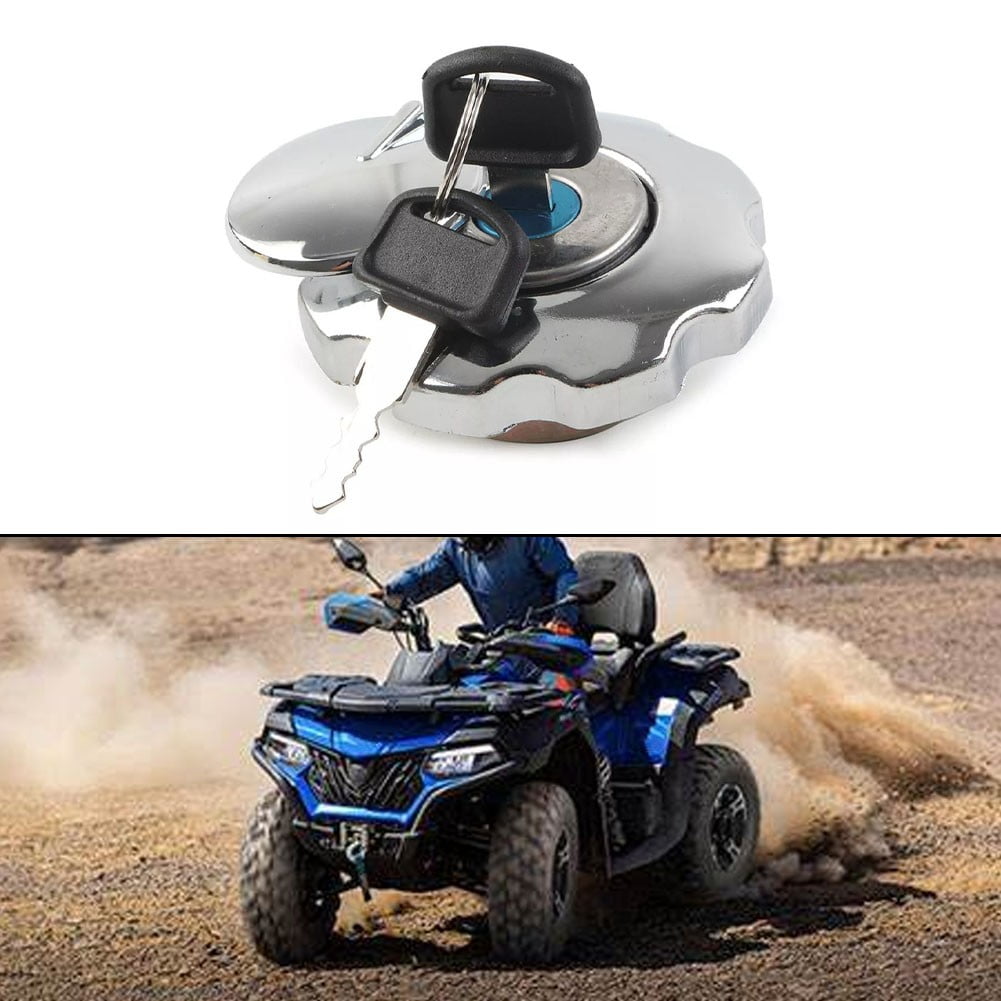 Mduoduo Motorcycle and For ATV Aluminum Fuel Cap Locking Mechanism with Dual Key Set Car Accessories