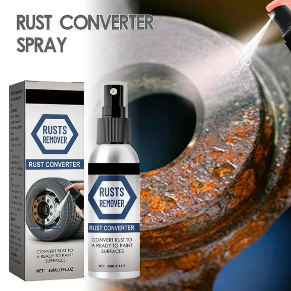 Mduoduo Multi-Purpose Rust Remover Spray 30ml for Car Maintenance - Fast-Acting Metal Chrome Paint Cleaner, Lubricant & Protectant - Easy to Use on Automotive Parts, Gears & Nuts