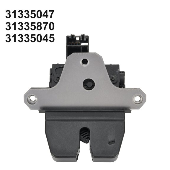 Mduoduo Tailgate Boot Lid Lock For Volvo S40 V50 2004-2012 31335047/31335870/31335045 Car Accessories Black Car Accessories