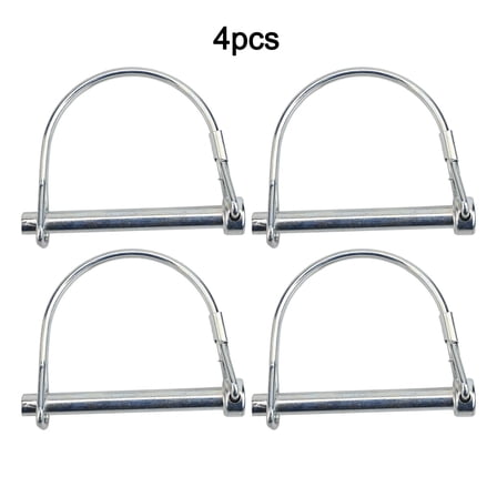 Mduoduo Trailer Hitch Pin,Galvanized Carbon Steel Safety Hitch Locking Pin1/4" x 2.16" Car Accessories