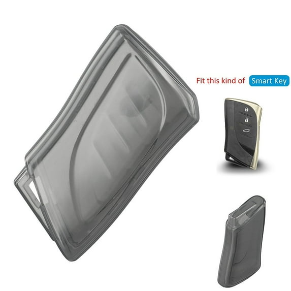 Mduoduo Transparent- Car Key Fob Covers Case Bag TPU Key- Shell Fob- For Lexus- ES 19-23 For Lexus NX 2022-2023 For Lexus- RX 2023-2024 Car Accessories