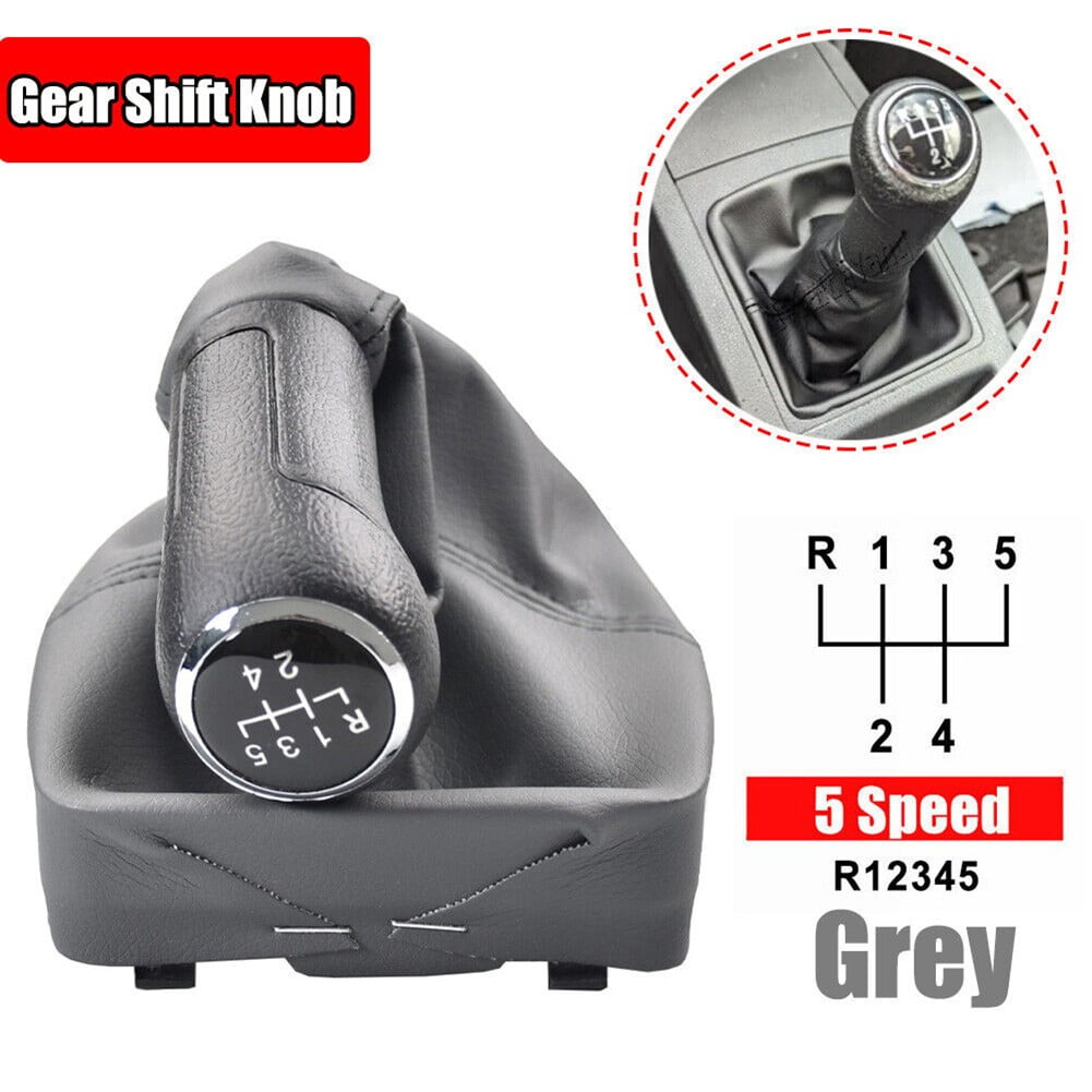 Nero/Bianco Super Duty Di Cambio Pomello Set Overdrive Manuale - Foto 10