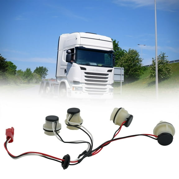 Mduoduo Wiring Compatibility Set for SCANIA Front Indicators in Various Configurations Car Accessories