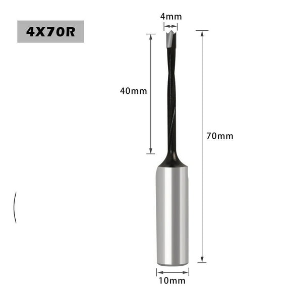 Mduoduo Woodworking Forstner Drill Bits Hole Opener Three in Reversible Gang Drill