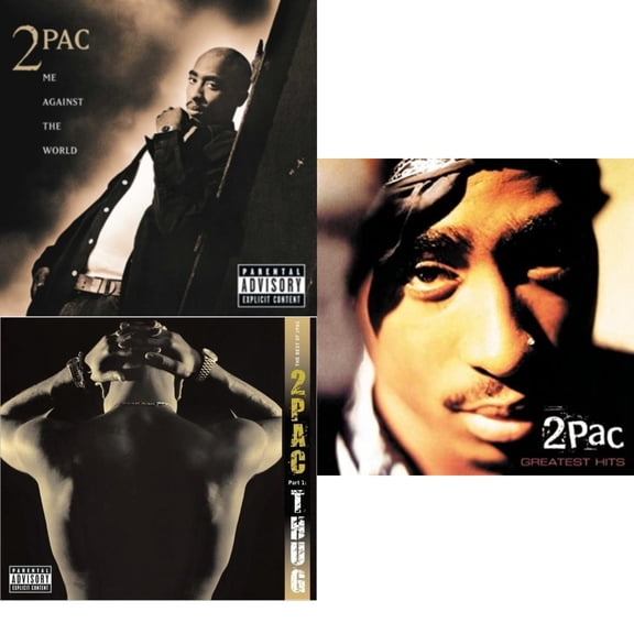 Me Against World & Best Of 2Pac Part 1: Thug & Greatest Hits [CD Bundle]