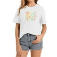 thumbnail image 1 of Me And Karma Vibe Like That Funny Sarcastic Trendy Trendy Womens Tops with Stylish Graphic Design - Short Sleeve Tees, 1 of 5