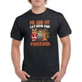 thumbnail image 1 of Me And My Cat Forever T-Shirt Men -Image by Shutterstock, Male Small, 1 of 4