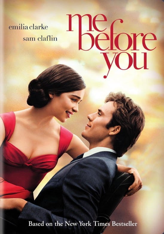 Me Before You DVD: Romantic drama film adaptation New Zealand