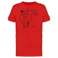 thumbnail image 1 of Me Cat. You Cat?! Tee Men's -Image by Shutterstock, 1 of 2