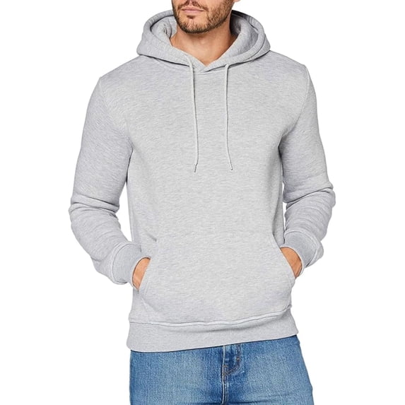 Me Fashion Hoodies For Men - Ultimate Cotton Heavyweight Fleece Hoodie, Large - Gray