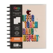 Happy Planner Monthly Weekly Big Dated Planner, 8.5" x 11", 2Cool4School, 12-Month July 2025-June 2026, Disc Bound