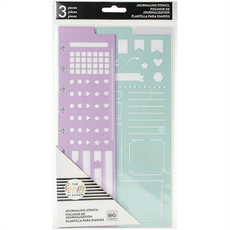 Miss Maker - Snap-In Journaling Stencil Bookmarks - 3 Pack – The Happy  Planner