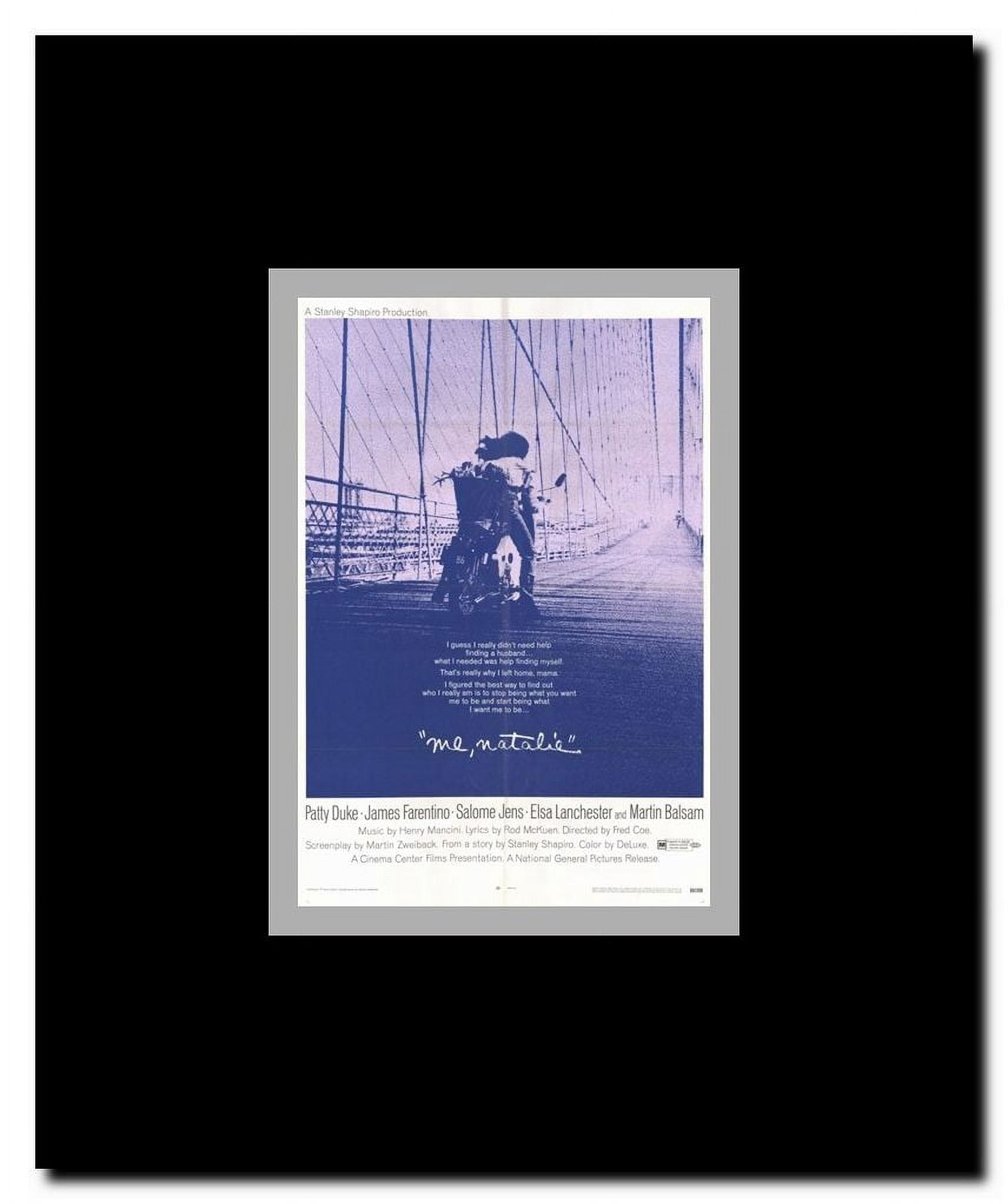 Me Natalie Framed Movie Poster
