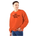 thumbnail image 1 of Me Sarcastic Never Humorous Attitude Unisex Plus Fleece Graphic Sweatshirt Brisco Brands 5X, 1 of 5