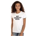 thumbnail image 1 of Me Sarcastic Never Humorous Attitude Womens Fitted Plus Size Graphic Tee Brisco Brands 2X, 1 of 5