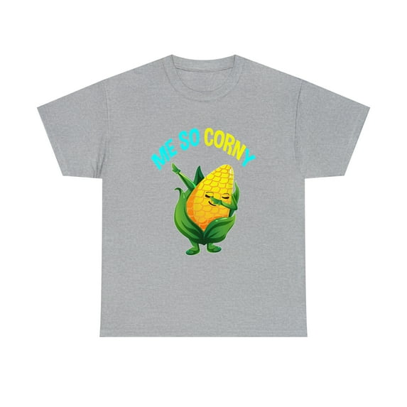Me So Corny Sweetcorn Loverss Vegan Vegetarian Corn T-shirt