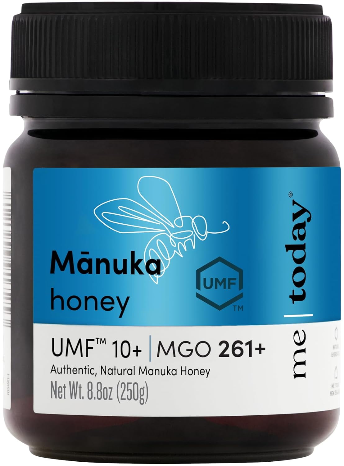 Me Today - Manuka Honey UMF 10+/MGO 261+ from New Zealand (8.8oz) Authentic, Raw & Unpasteurized