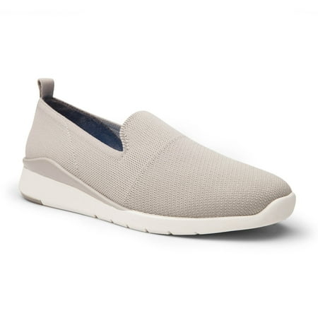 Me Too Gage Slip On Casual Comfort Sneakers Grey Sustainable Mesh (8, Grey Sustainable Mesh)