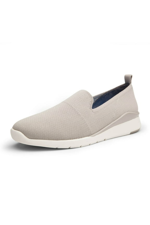 Gage Slip On Casual Comfort Sneakers Slip On Grey Sustainable Mesh (Grey Sustainable Mesh, 9.5)