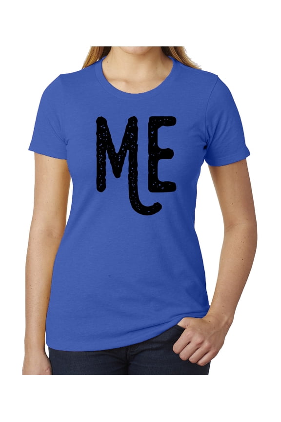 Me, Woman's Tees, Cute Family Shirts, Ladies Graphic T-shirts, Gifts for Mom - Royal MH200WMOM S32 XS