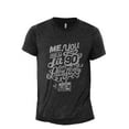 thumbnail image 1 of Me, You And A Lit's Playlist Men's Modern Fit Fun Casual T-Shirt Printed Graphic Tee Charcoal Gray Small, 1 of 3