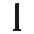 thumbnail image 1 of Me You Us Ripple 8" Silicone G-spot Dildo, Black, 1 of 4