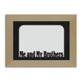 thumbnail image 1 of Me and My Brothers Tabletop Picture Frame - Holds 4x6 Photo - Multiple Color Options, 1 of 1