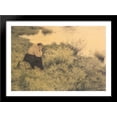 thumbnail image 1 of Me, me, me, me they will lead far away from the country 38x28 Large Black Wood Framed Print Art by Theodor Severin Kittelsen, 1 of 2