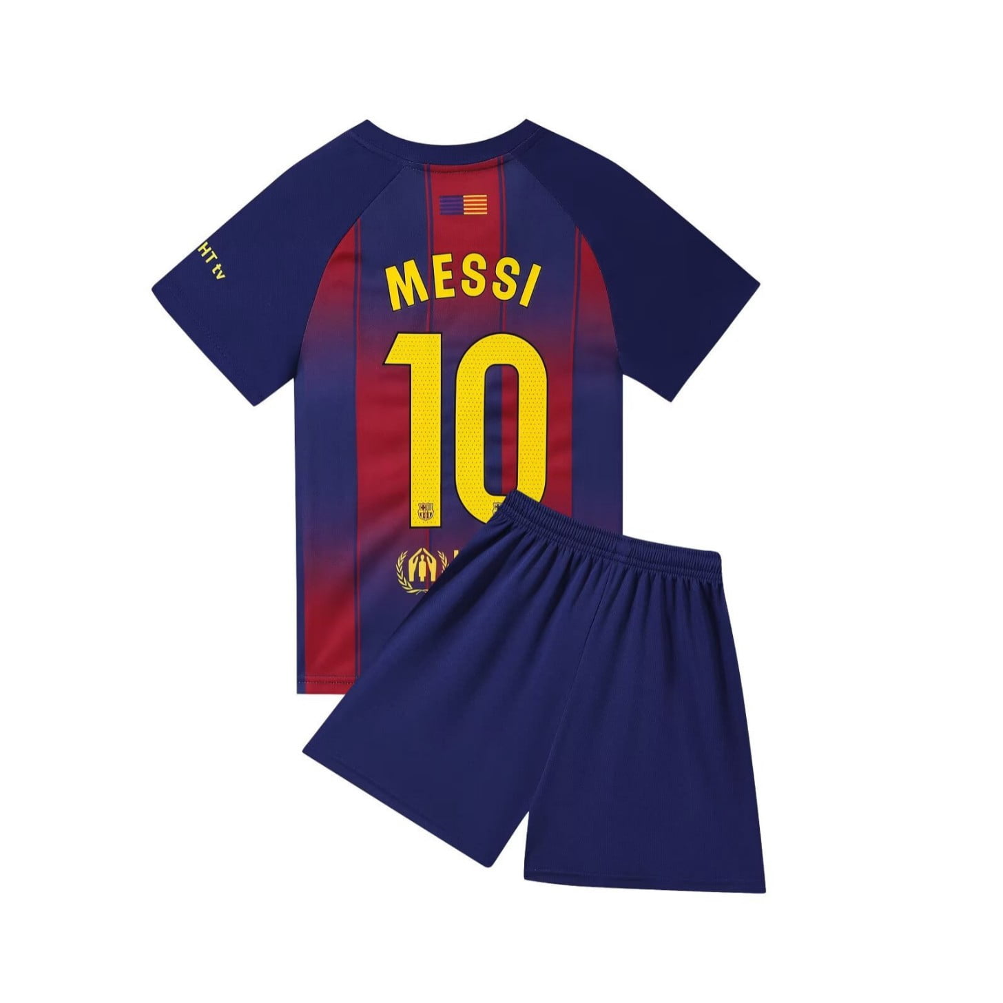 Youth Soccer Uniform Set - Breathable Football Training Jerseys for Boys & Girls - Inspired by France, Spain, Italy & Brazil