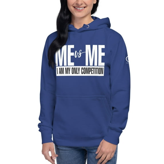 Me vs Me I'm my only competition Hoodie (Team Royal, 3XL)