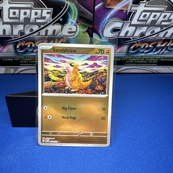Me01: Mega Evolution Sandshrew Reverse Holo Common #068/132