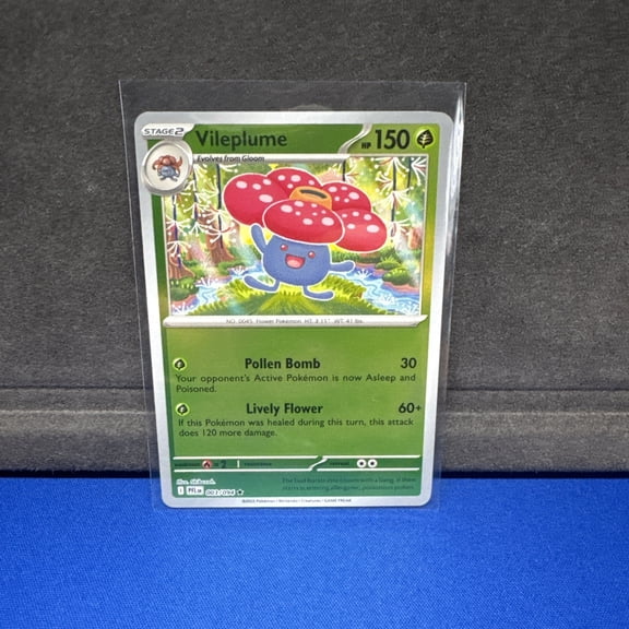 Me02: Phantasmal Flames Vileplume Reverse Holo Rare #003/094