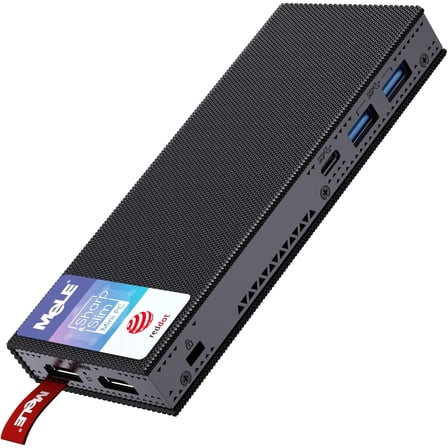 MeLE PCG02 Pro Fanless Mini PC Stick, N5100 8GB 256GB Windows 11 4K UHD Mini Desktop Computer (New)