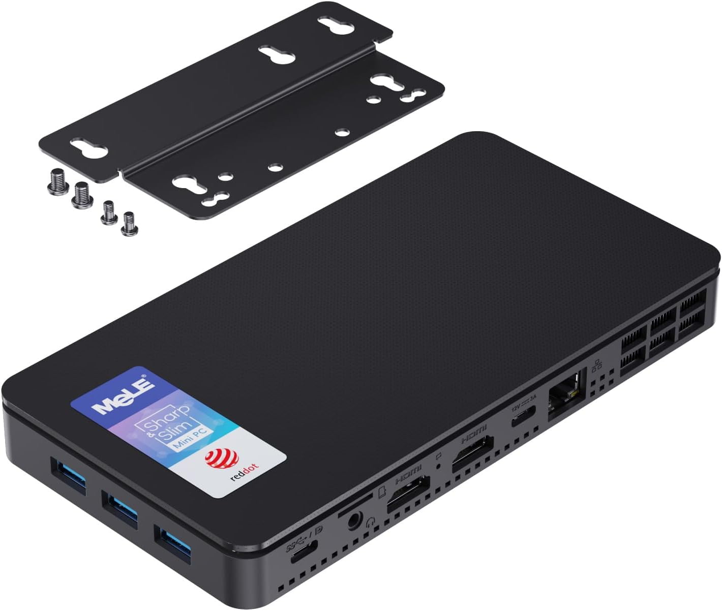 MeLE Slim Mini PC Overclock3C, N5095 16GB 512GB 4K UHD Mini Desktop Computer (New)