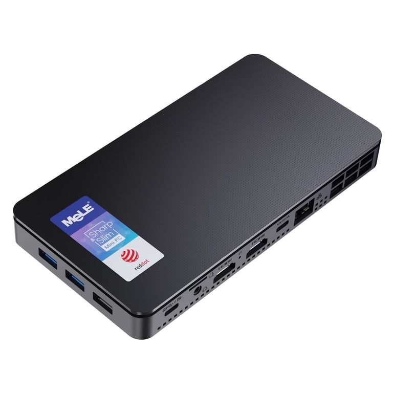 MeLE Compact CPU Micro PC, Windows 11 Pro N95 16GB 512GB 4K 