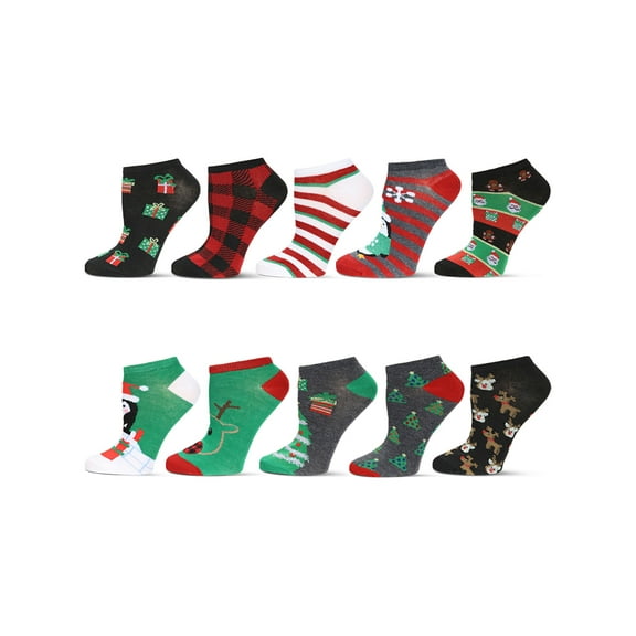 MeMoi 10 Pair Women's Holiday Low Cut Socks - Mens - Male