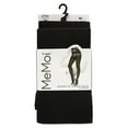 thumbnail image 1 of MeMoi Women's 2 Pair Pack Shaper Control Top Tights - Womens - Female (L-XL, Black-Black), 1 of 2