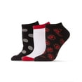 thumbnail image 1 of MeMoi 3 Pack Women's Crabs Bamboo Blend Low Cut Socks - Mens - Male, 1 of 4