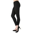 thumbnail image 1 of MeMoi Women's 3D Cable Shaping Leggings - Womens - Female (Medium/Large, Black), 1 of 5