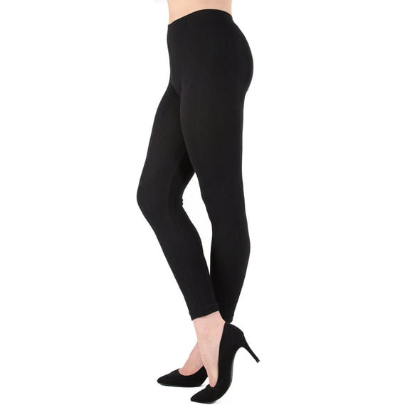 MeMoi Women's 3D Cable Shaping Leggings - Womens - Female (Medium/Large, Black)